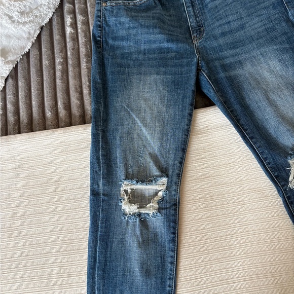 KanCan Distressed Blue Skinny Jeans 13/30 Great Condition - Picture 4 of 9